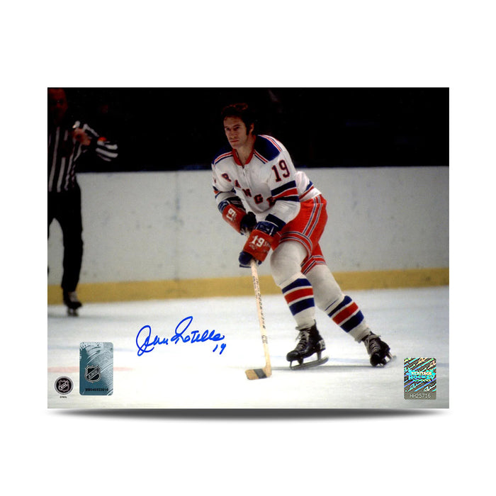 Darryl Sittler a signé la photo du capitaine des Maple Leafs de Toronto 8 x 10