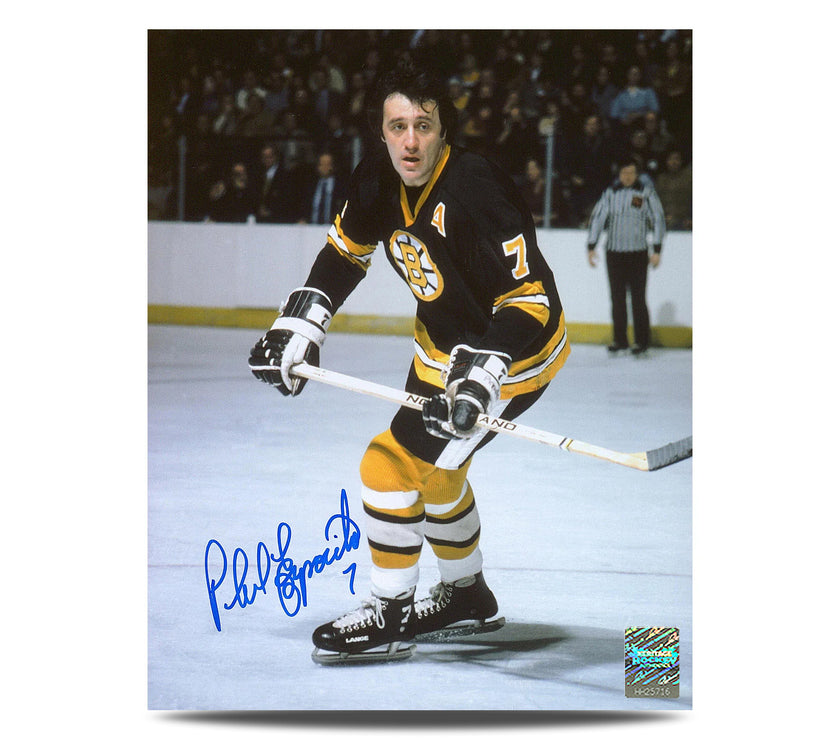 Phil Esposito Signed Boston Bruins 8X10 Photo