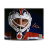 Grant Fuhr Signed Edmonton Oilers Mask Close-Up 8X10 Photo