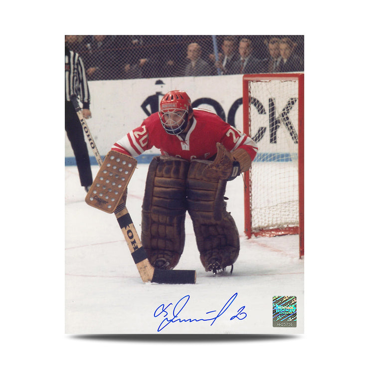 Paul Henderson a signé 1972 Summit Series Focus 8X10 Photo
