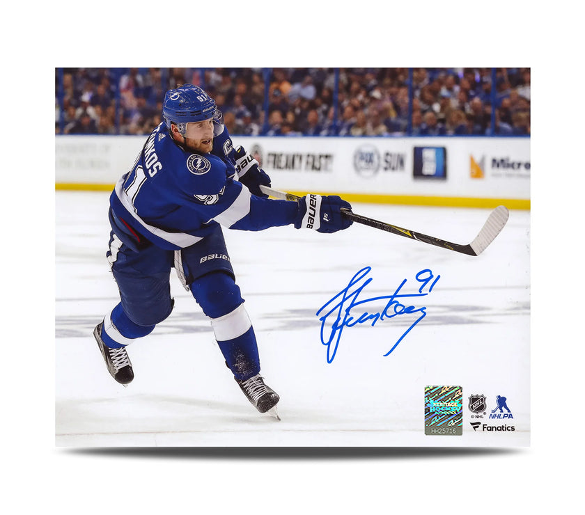 Fotografía de 8 x 10 firmada por Darryl Sittler, capitán de los Toronto Maple Leafs