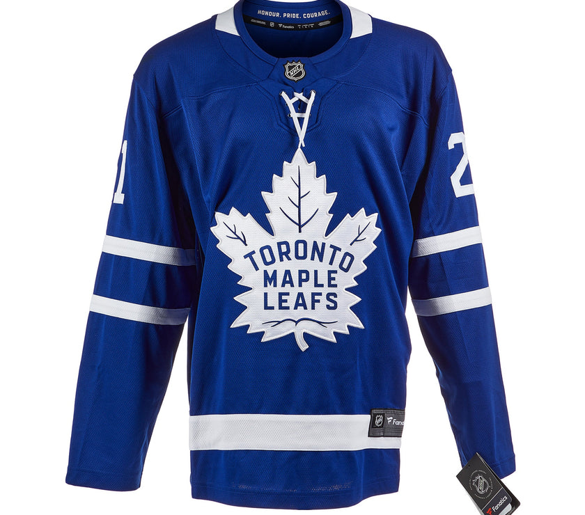 Bobby Baun Signed Toronto Maple Leafs Fanatics Breakaway Home Blue Jersey