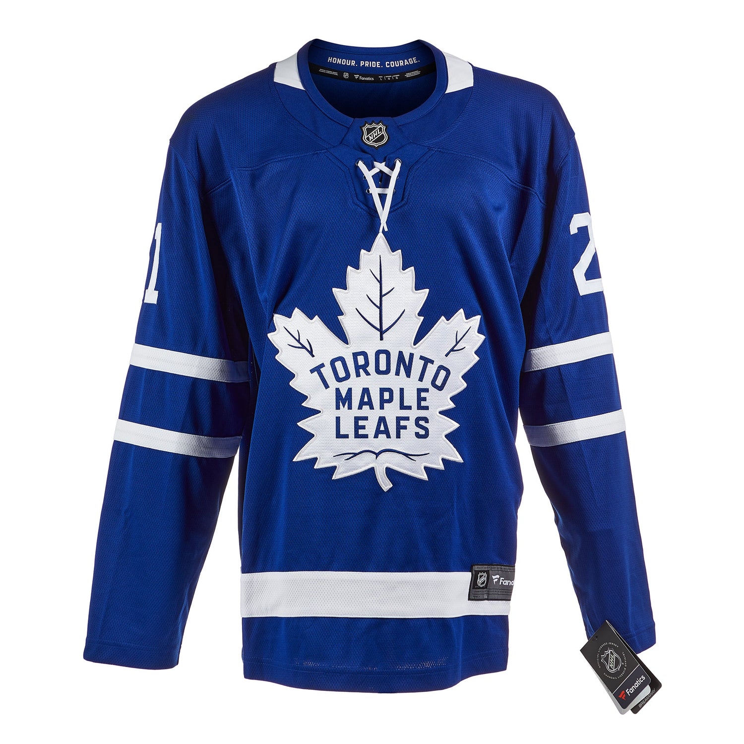 Bobby Baun Signed Toronto Maple Leafs Fanatics Breakaway Home Blue Jersey - Heritage Hockey™