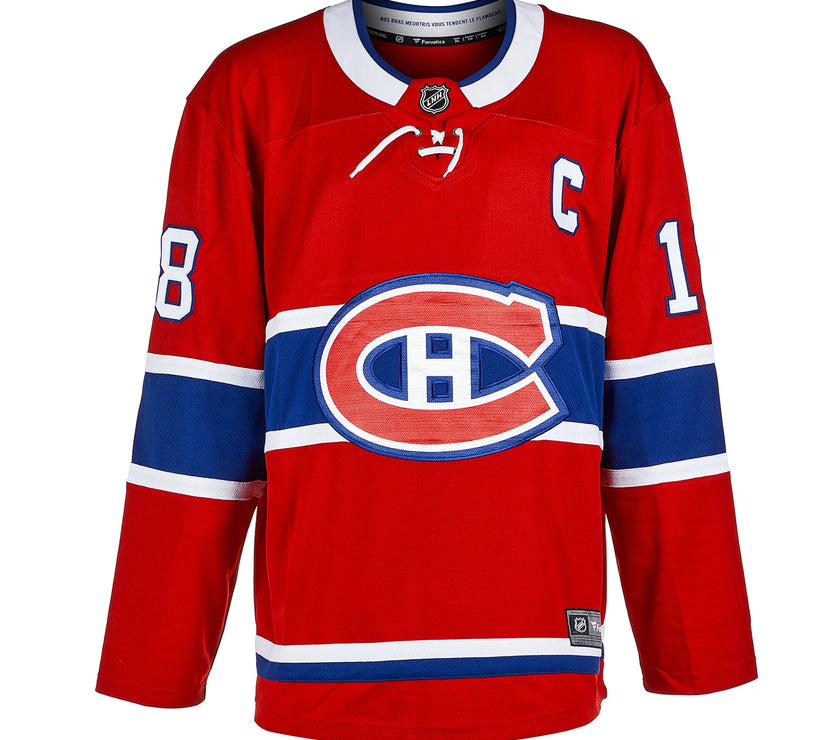 Camiseta de los fanáticos de los Montreal Canadiens firmada por Serge Savard
