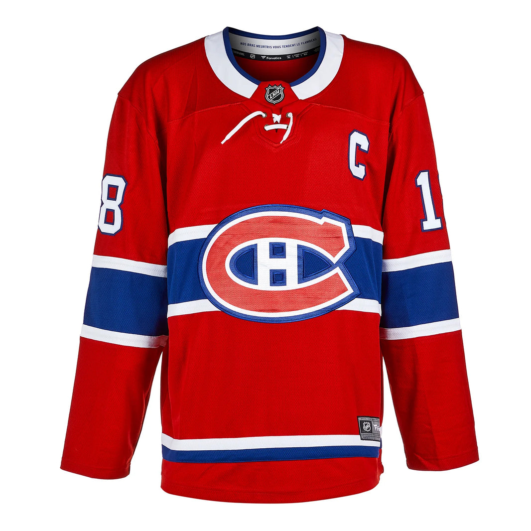 Camiseta de los fanáticos de los Montreal Canadiens firmada por Serge Savard
