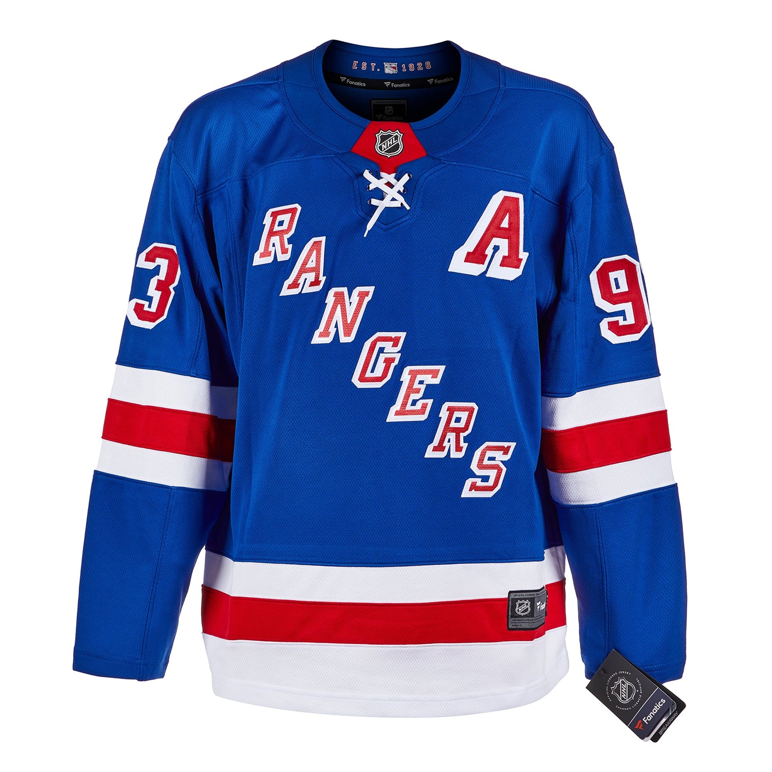 Mark Messier a signé le maillot vintage des Oilers d'Edmonton