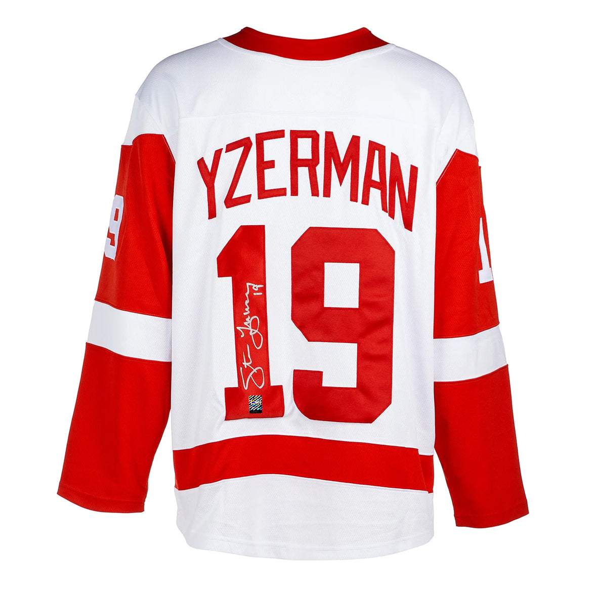 Steve Yzerman Signed Detroit Red Wings Fanatics Breakaway Away White Jersey - Heritage Hockey™
