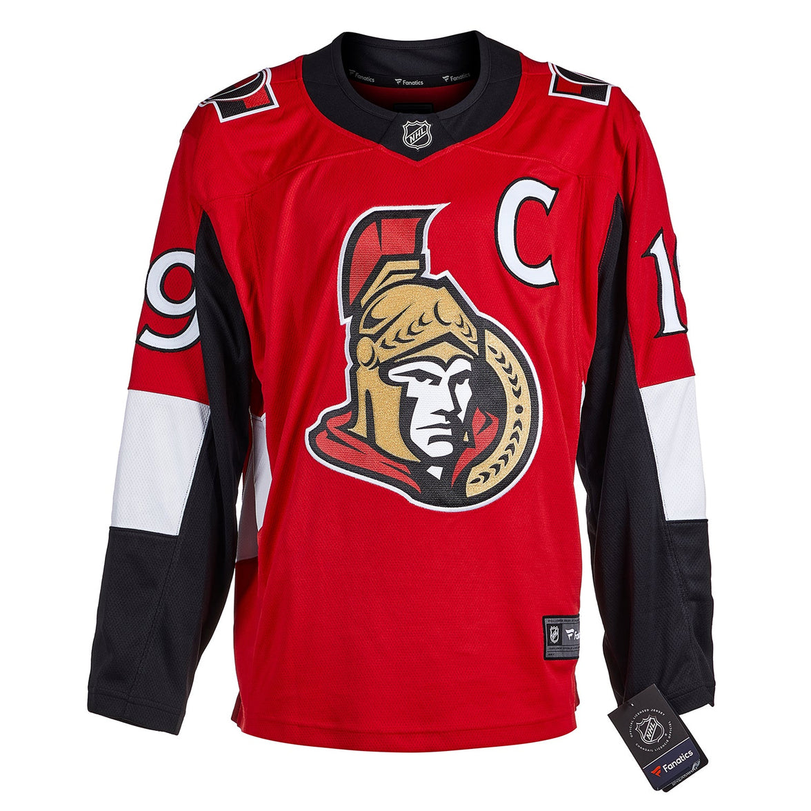 Thomas Chabot a signé le maillot Pro Adidas des Sénateurs d'Ottawa