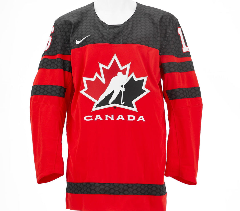 Connor Bédard a signé le maillot Adidas Pro Home des Blackhawks de Chicago