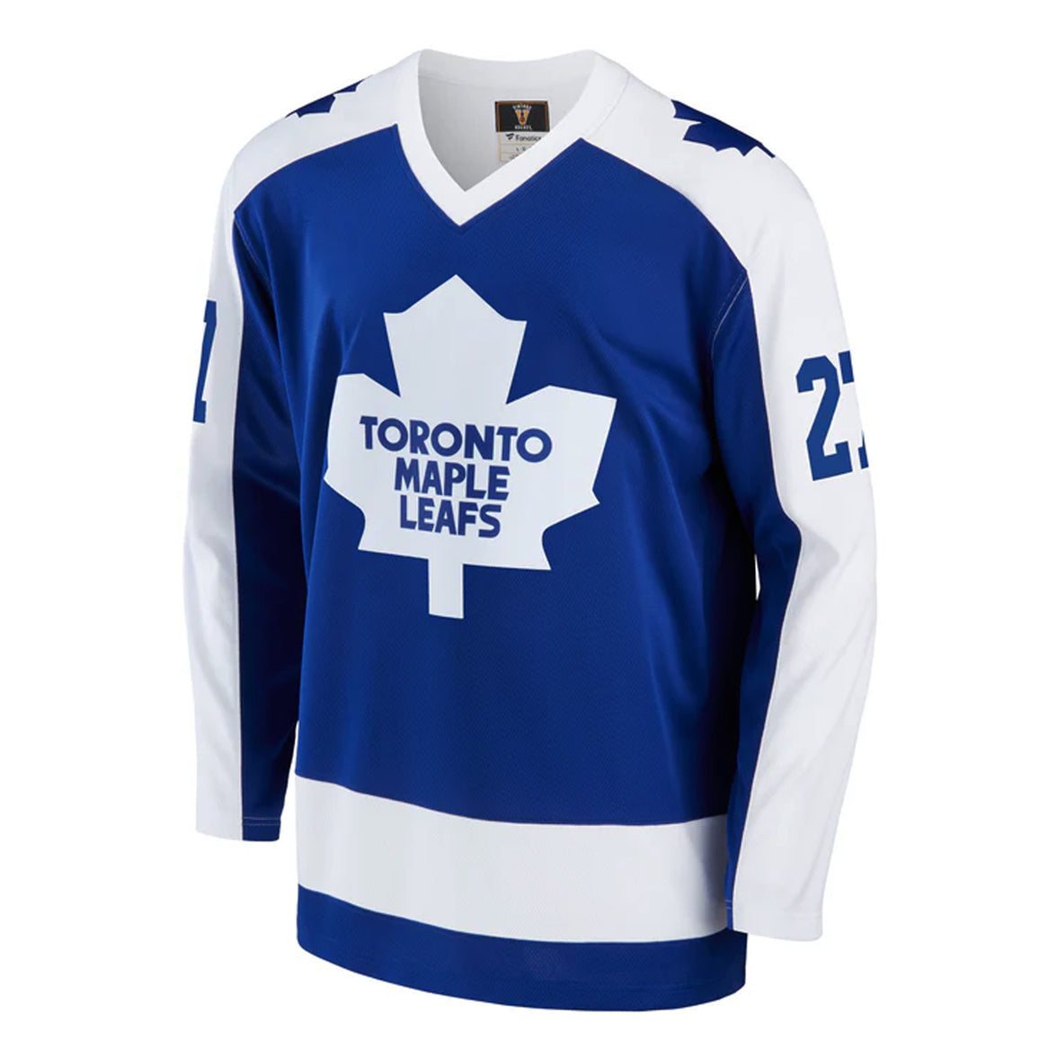 Darryl Sittler a signé le maillot vintage des Maple Leafs de Toronto