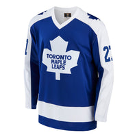 Camiseta vintage de los Toronto Maple Leafs firmada por Darryl Sittler