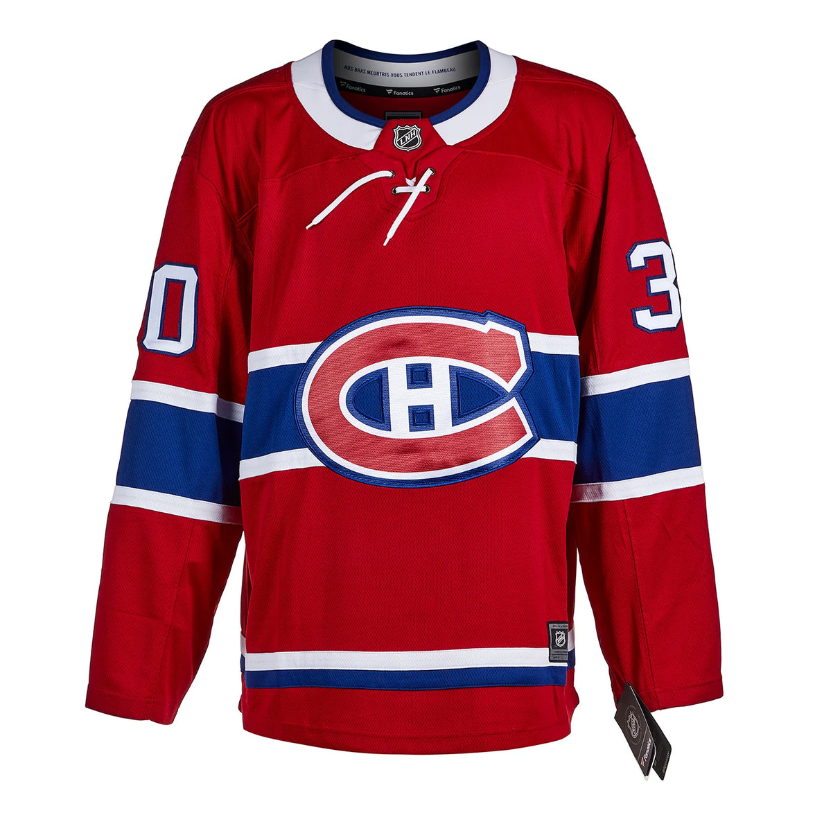 Camiseta de los Montreal Canadiens firmada por Gump Worsley