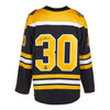 Gerry Cheevers Signed Boston Bruins Fanatics Breakaway Home Black Jersey