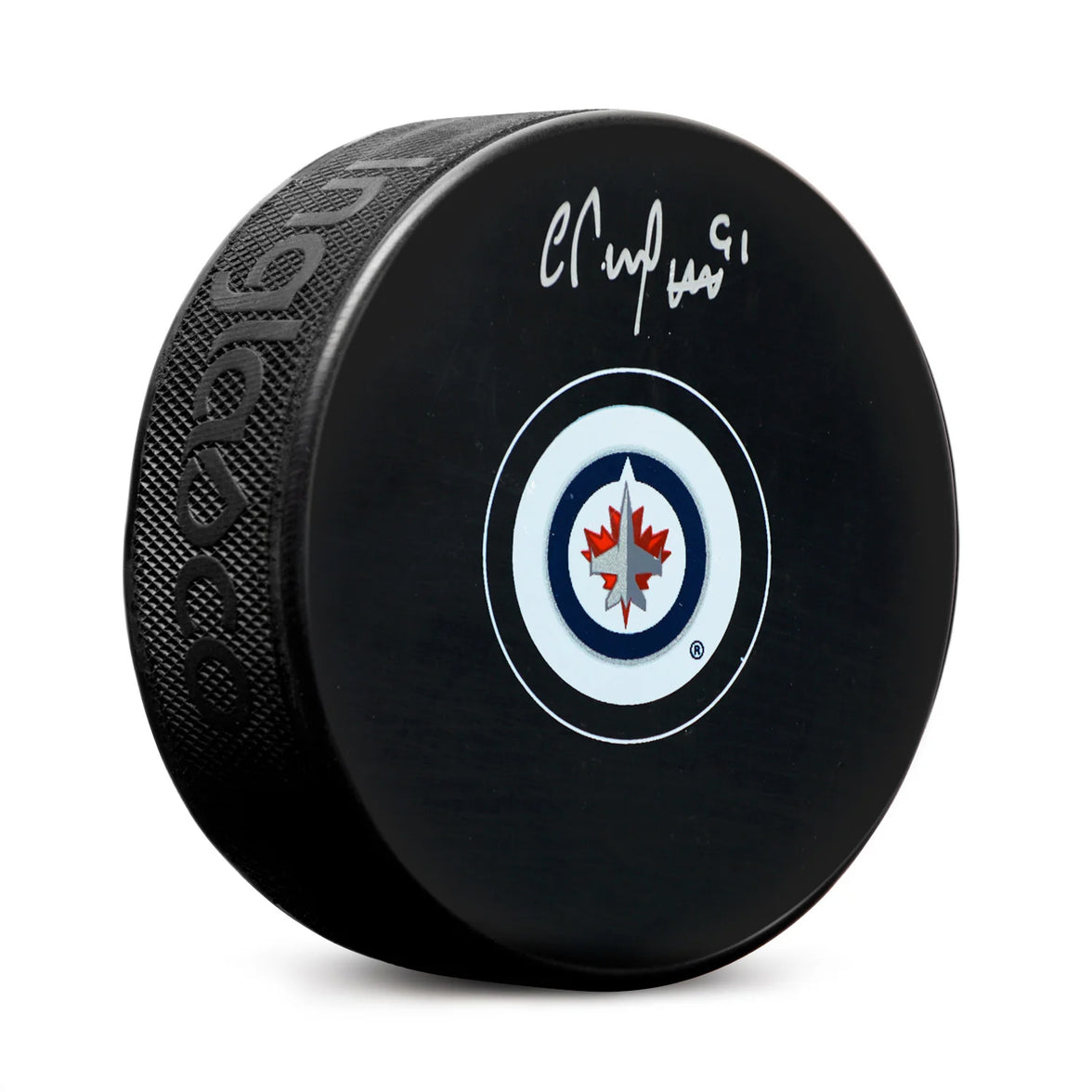 Cole Perfetti Signed Winnipeg Jets Puck