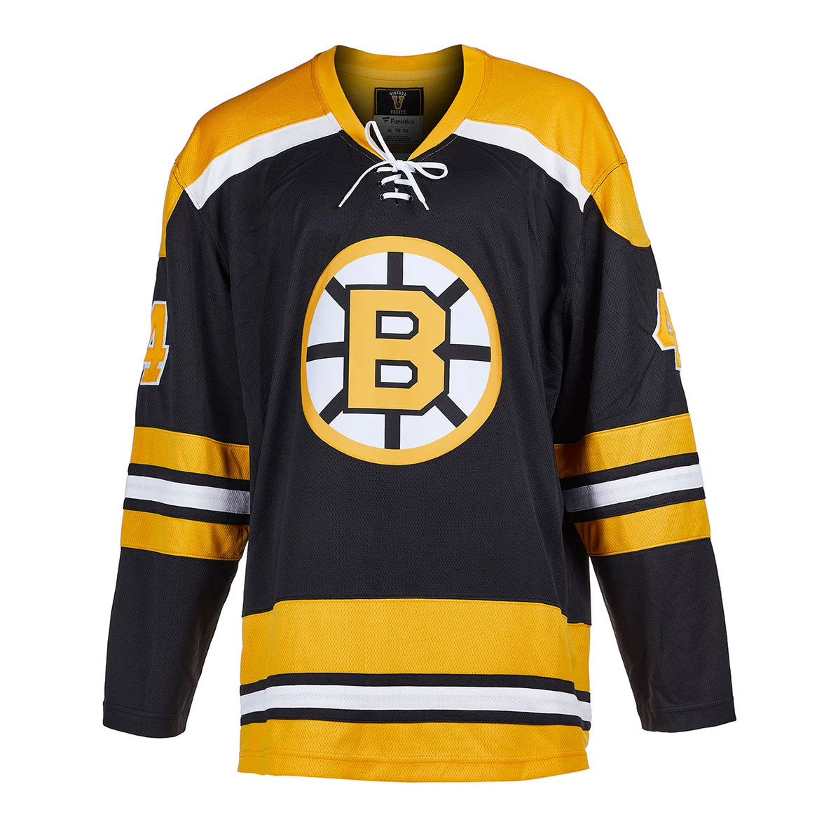 Bobby Orr Signed Boston Bruins Fanatics Vintage Black Jersey