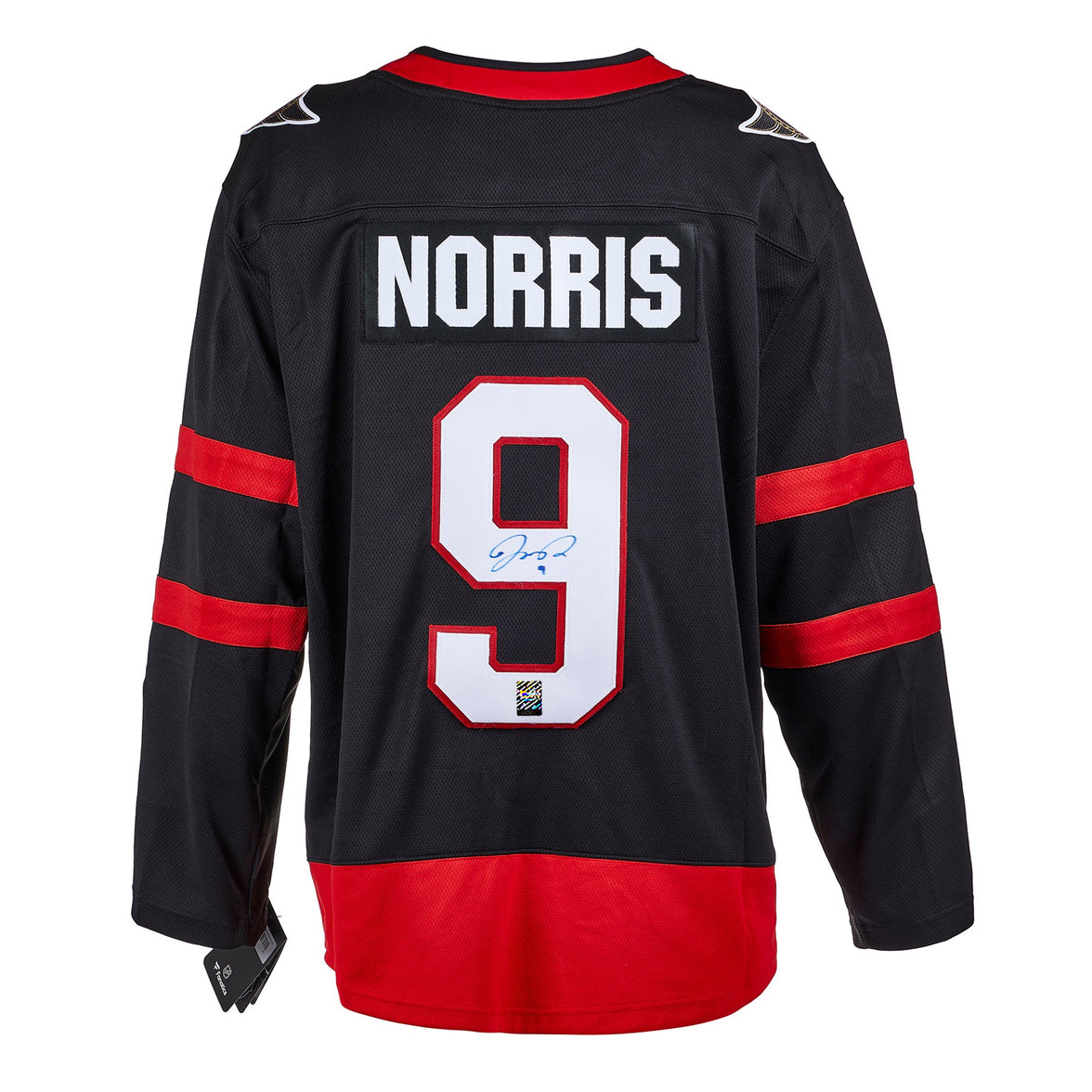 Josh Norris Signed Ottawa Senators Fanatics Breakaway Home Black Jersey