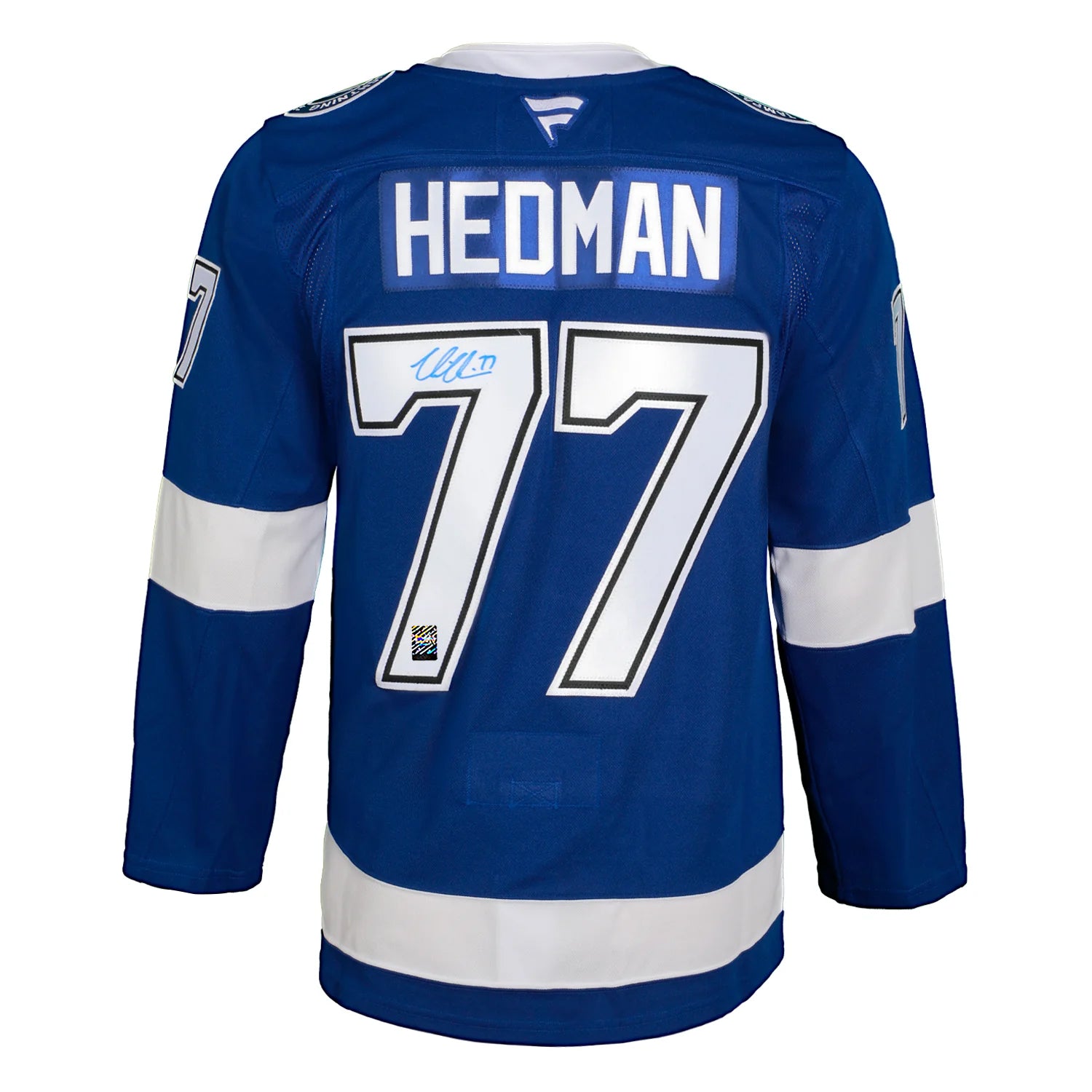 Camiseta Adidas Pro del Tampa Bay Lightning firmada por Victor Hedman