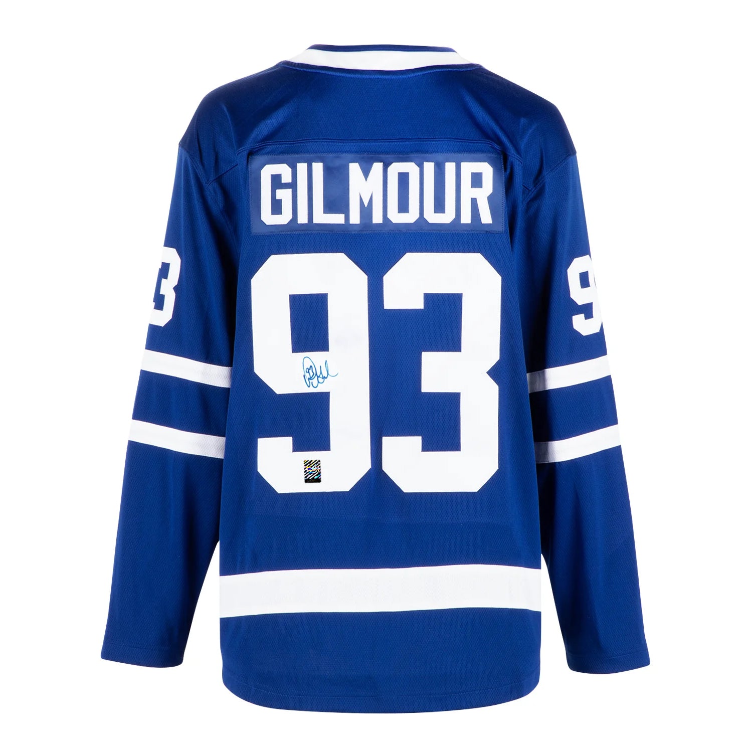Camiseta vintage de los Toronto Maple Leafs firmada por Doug Gilmour