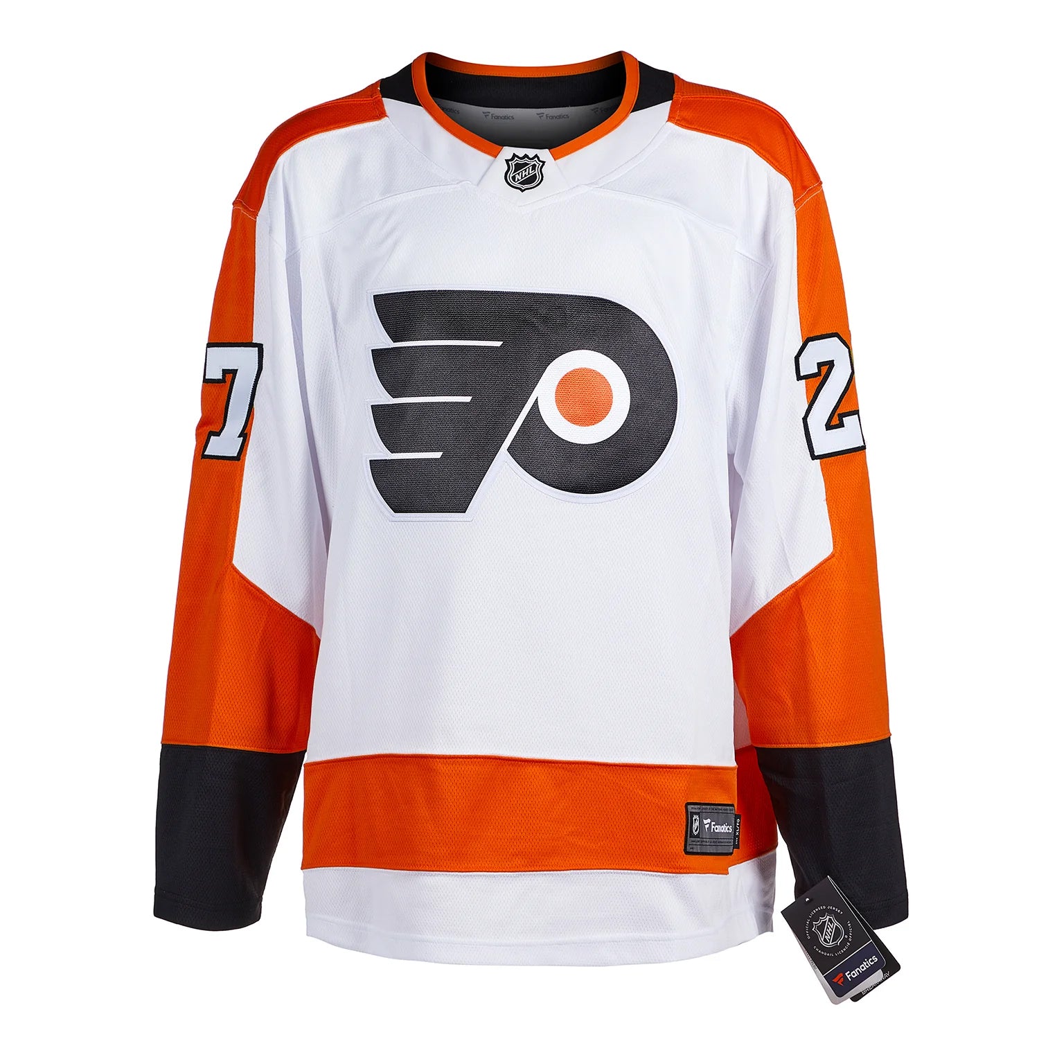 Bobby Clarke a signé le maillot des Flyers de Philadelphie