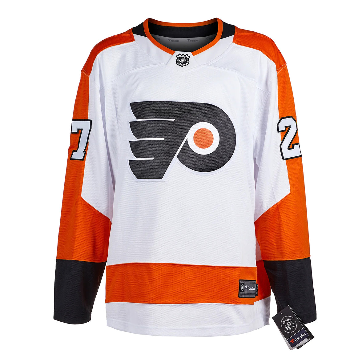 Bobby Clarke a signé le maillot des Flyers de Philadelphie