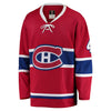 Jean Beliveau Signed Montreal Canadiens Fanatics Vintage Red Jersey