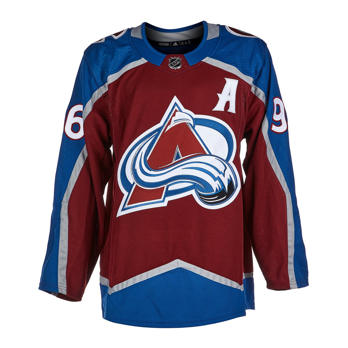 Mikko Rantanen firmó la camiseta Adidas Pro de Colorado Avalanche