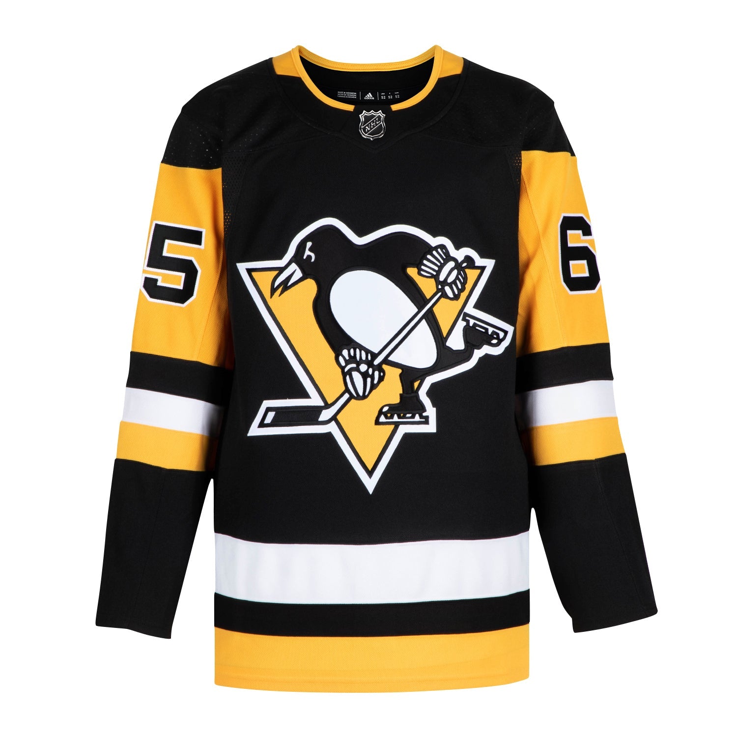 Erik Karlsson firmó la camiseta profesional Adidas de los Pittsburgh Penguins