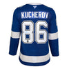 Nikita Kucherov Signed Tampa Bay Lightning Fanatics Premium Home Blue Jersey