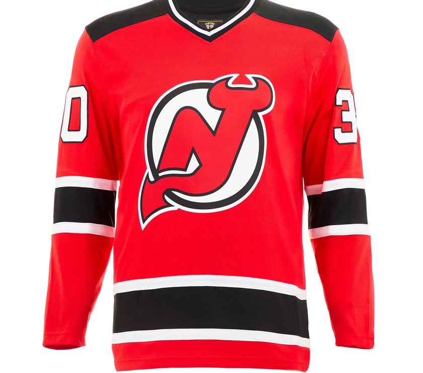 Martin Brodeur a signé le maillot CCM des Devils du New Jersey
