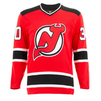 Martin Brodeur a signé le maillot CCM des Devils du New Jersey