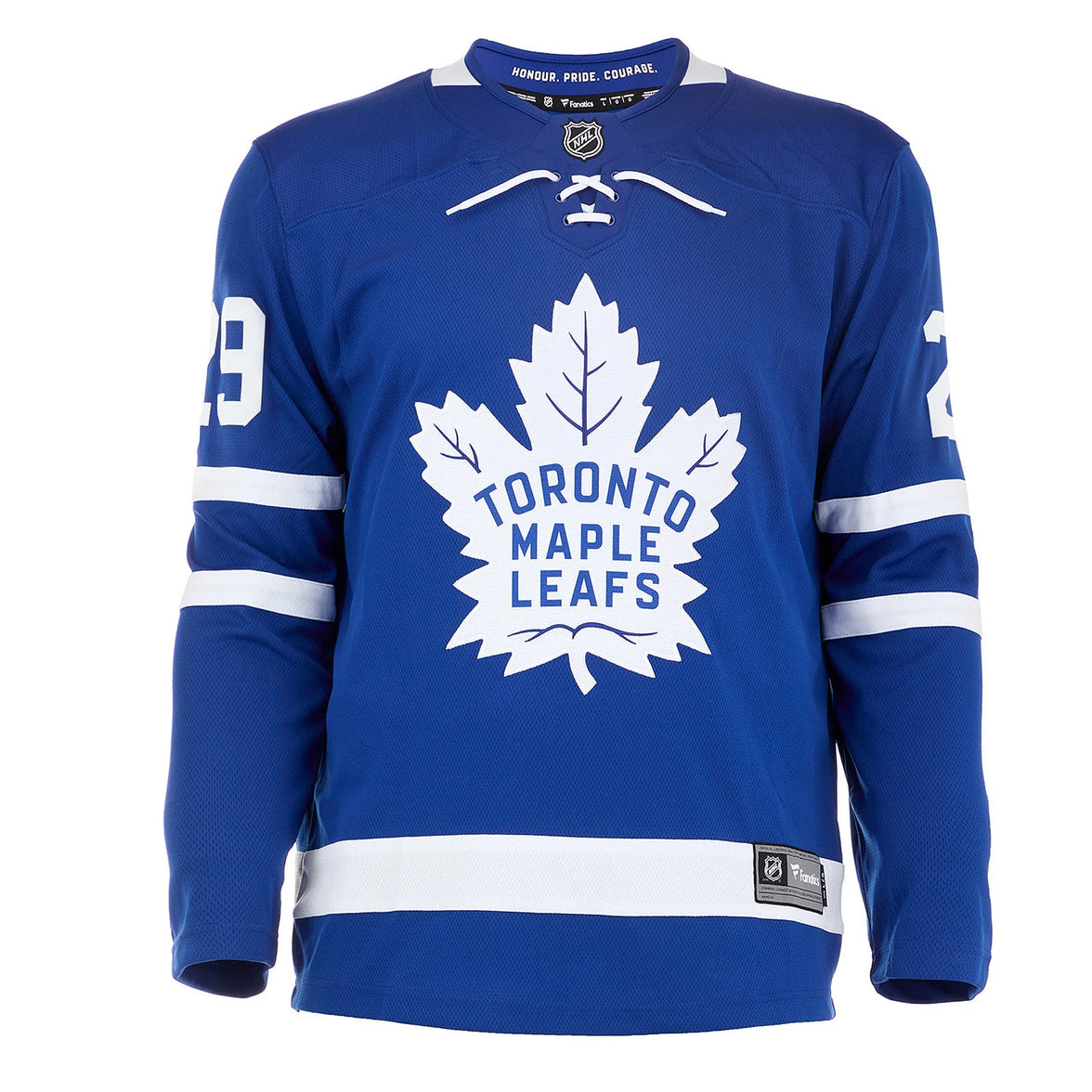 Camiseta de fanático de los Toronto Maple Leafs firmada por Mike Palmateer