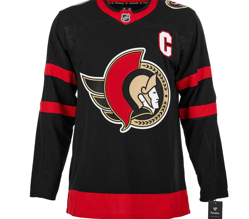 Brady Tkachuk firmó la camiseta Adidas Pro de los Senadores de Ottawa