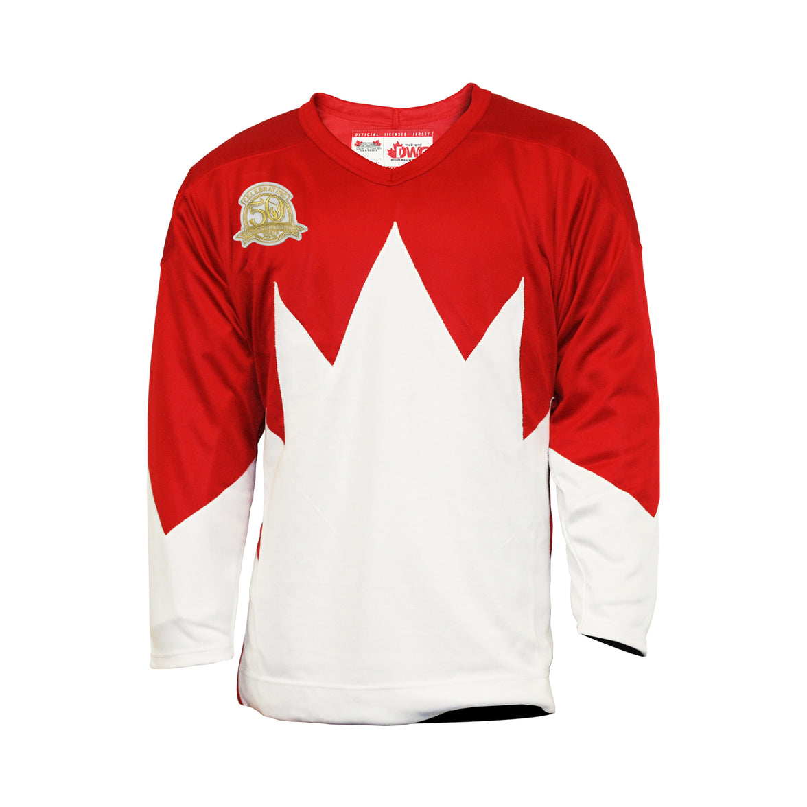 Camiseta local del equipo de Canadá de 1972 firmada por Paul Henderson en edición limitada por el 50.° aniversario