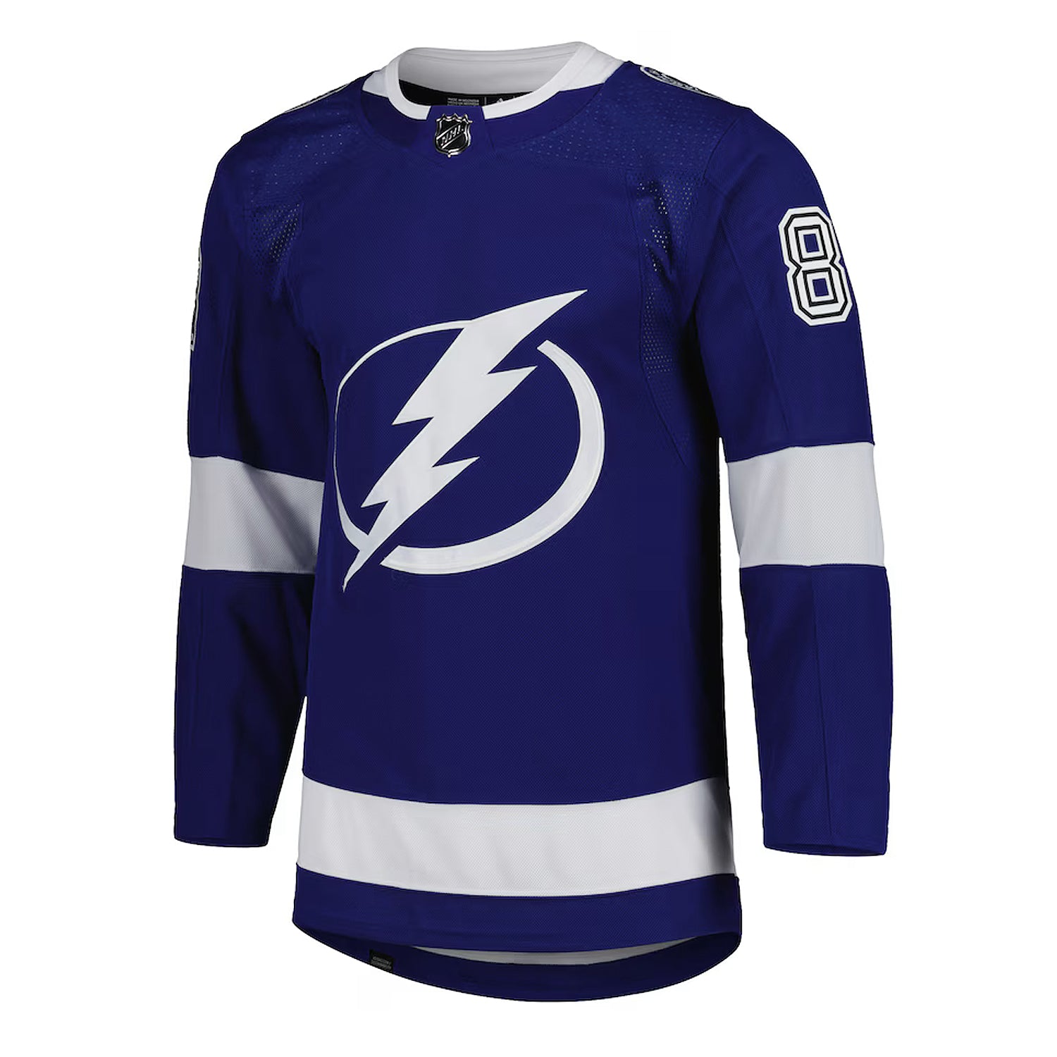 Camiseta Adidas Pro del Tampa Bay Lightning firmada por Andrei Vasilevskiy