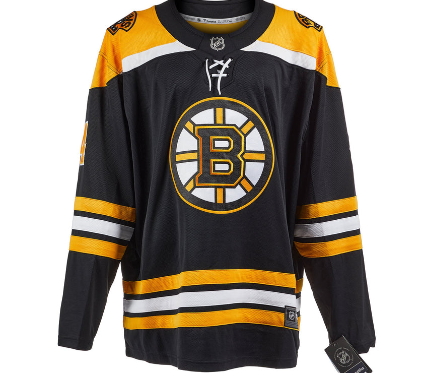 Bobby Orr a signé le maillot Adidas Pro Home des Bruins de Boston