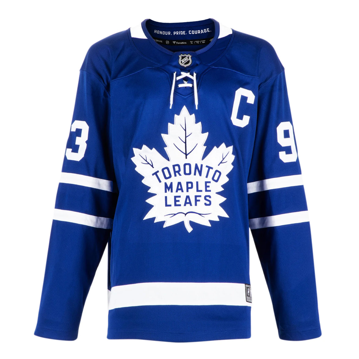 Camiseta vintage de los Toronto Maple Leafs firmada por Doug Gilmour