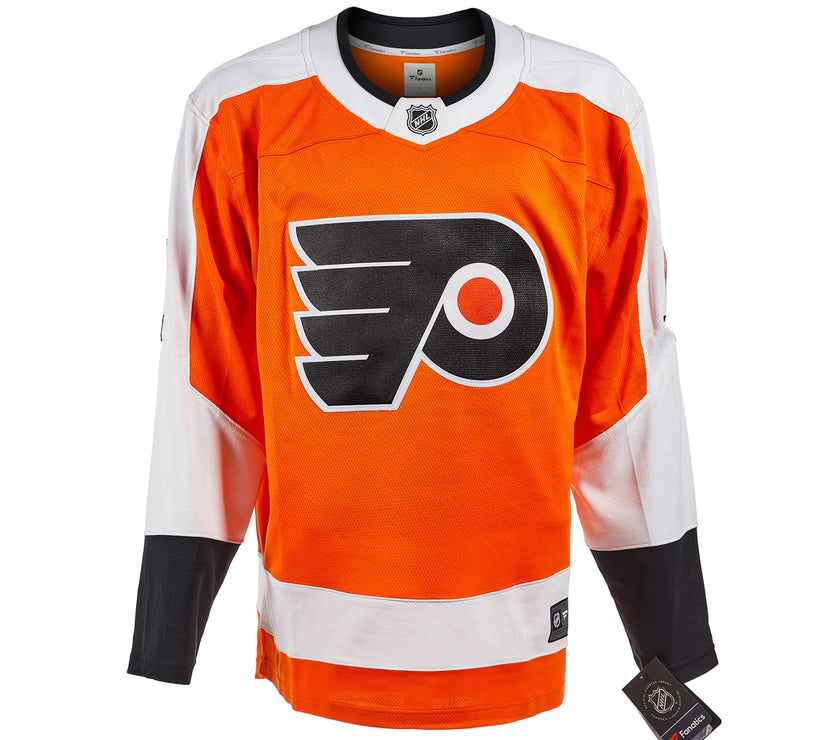 Bernie Parent a signé le maillot vintage des Flyers de Philadelphie
