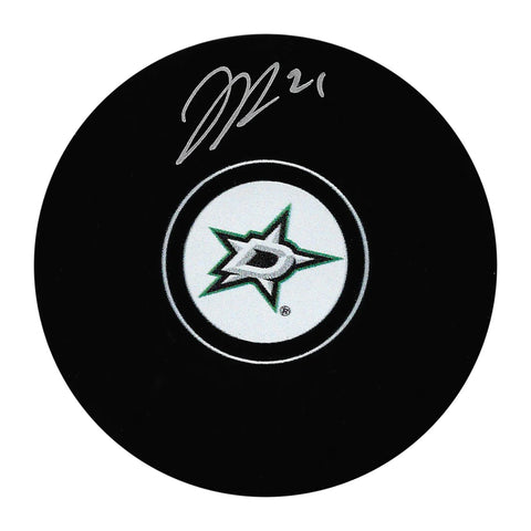 Jason Robertson Signed Dallas Stars Puck