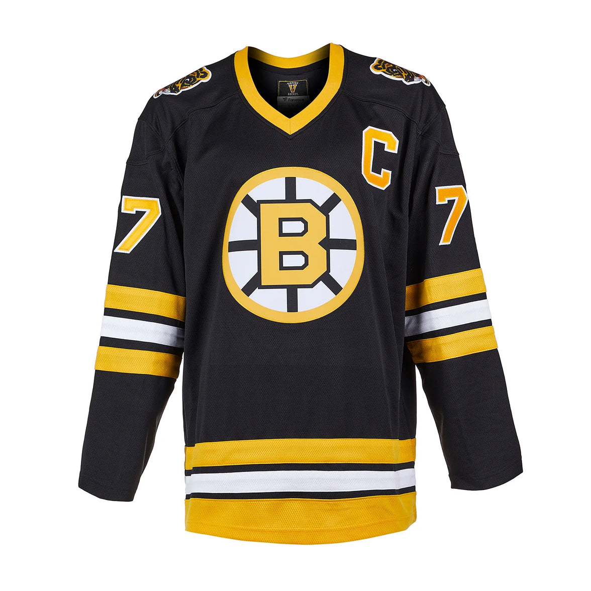 Bobby Orr a signé le maillot Adidas Pro Home des Bruins de Boston