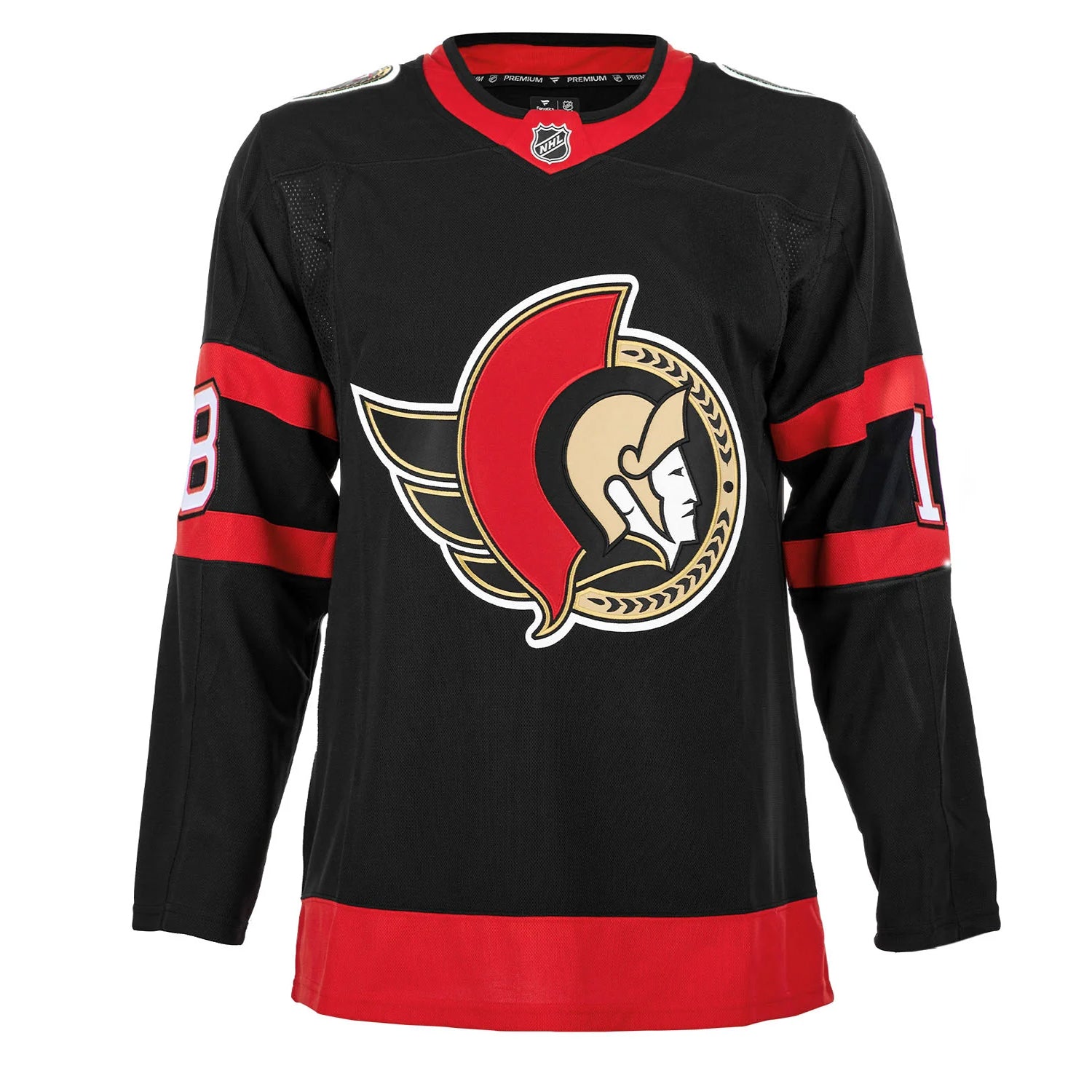 Tim Stutzle a signé le maillot Pro Adidas des Sénateurs d'Ottawa