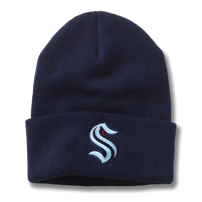 Gorro de punto básico con puños de la NHL Seattle Kraken