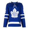 Johnny Bower Signed Toronto Maple Leafs Fanatics Breakaway Home Blue Jersey