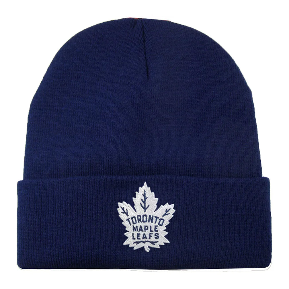 Gorro de punto básico con puños de los Toronto Maple Leafs NHL