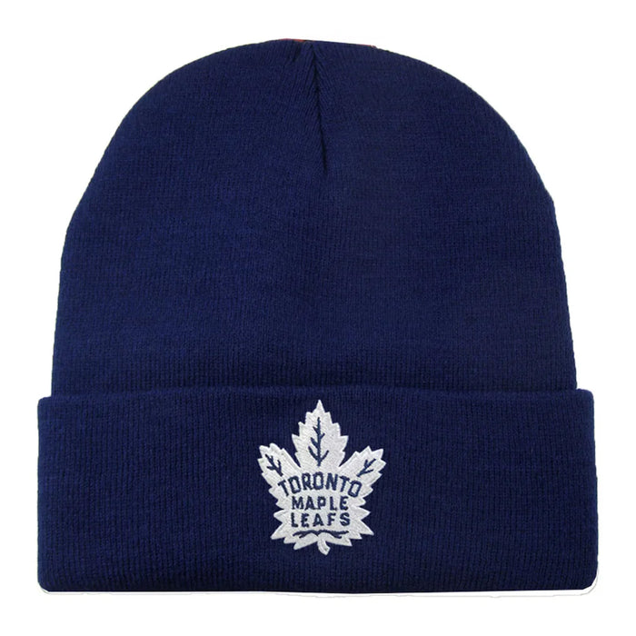 Gorro de punto básico con puños de los Toronto Maple Leafs NHL