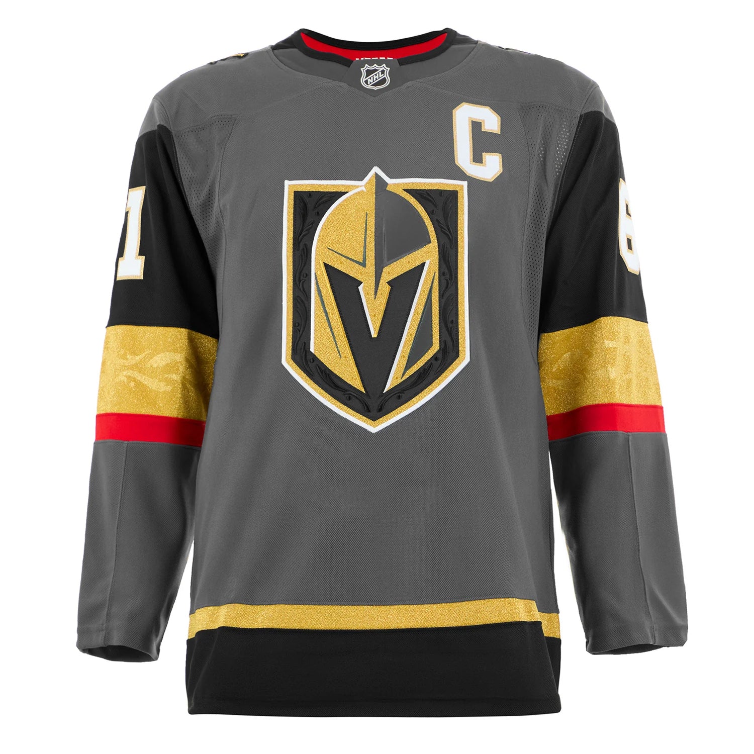 Camiseta Adidas Pro de los Vegas Golden Knights firmada por Mark Stone