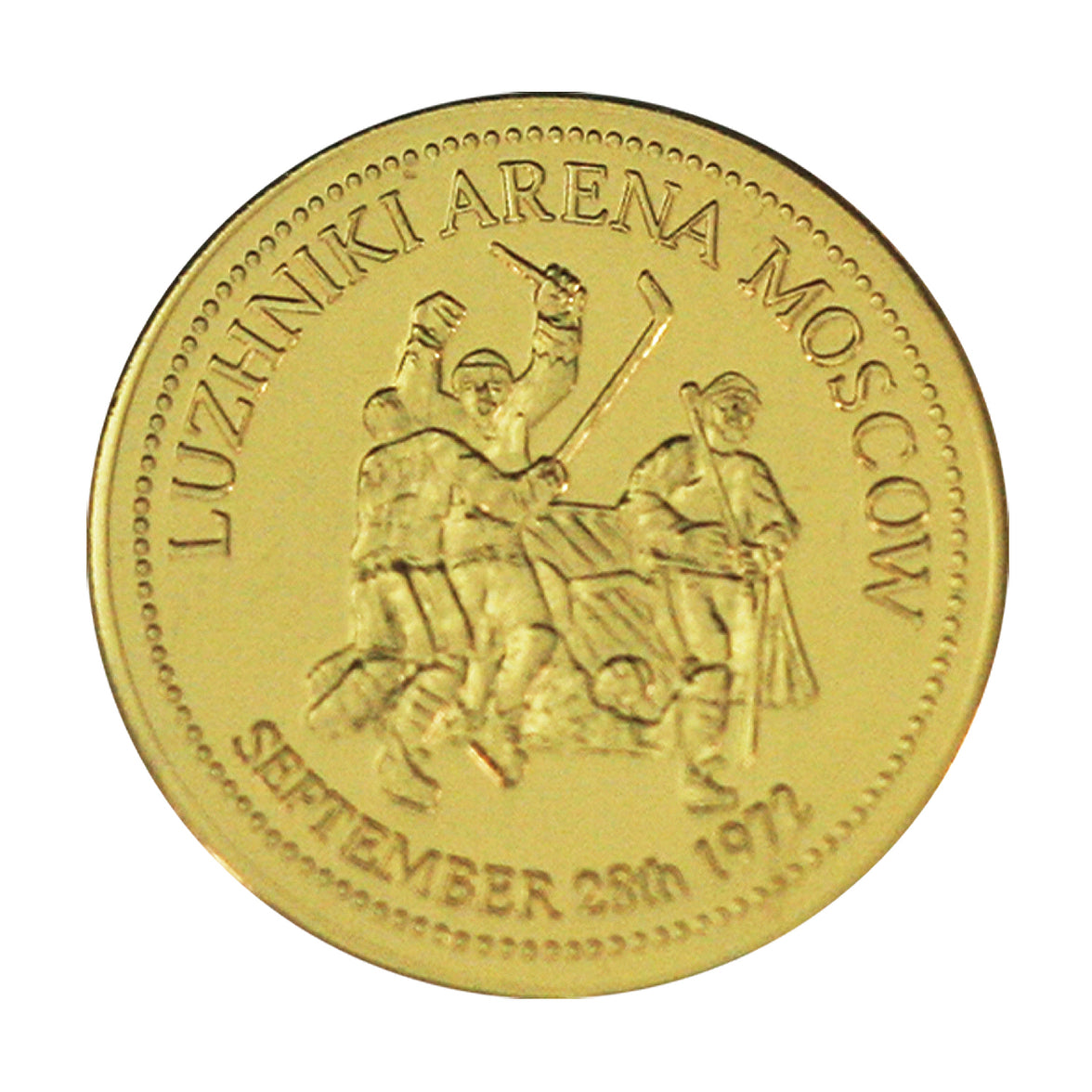 Pièce de collection commémorative de l'Équipe canadienne du siècle