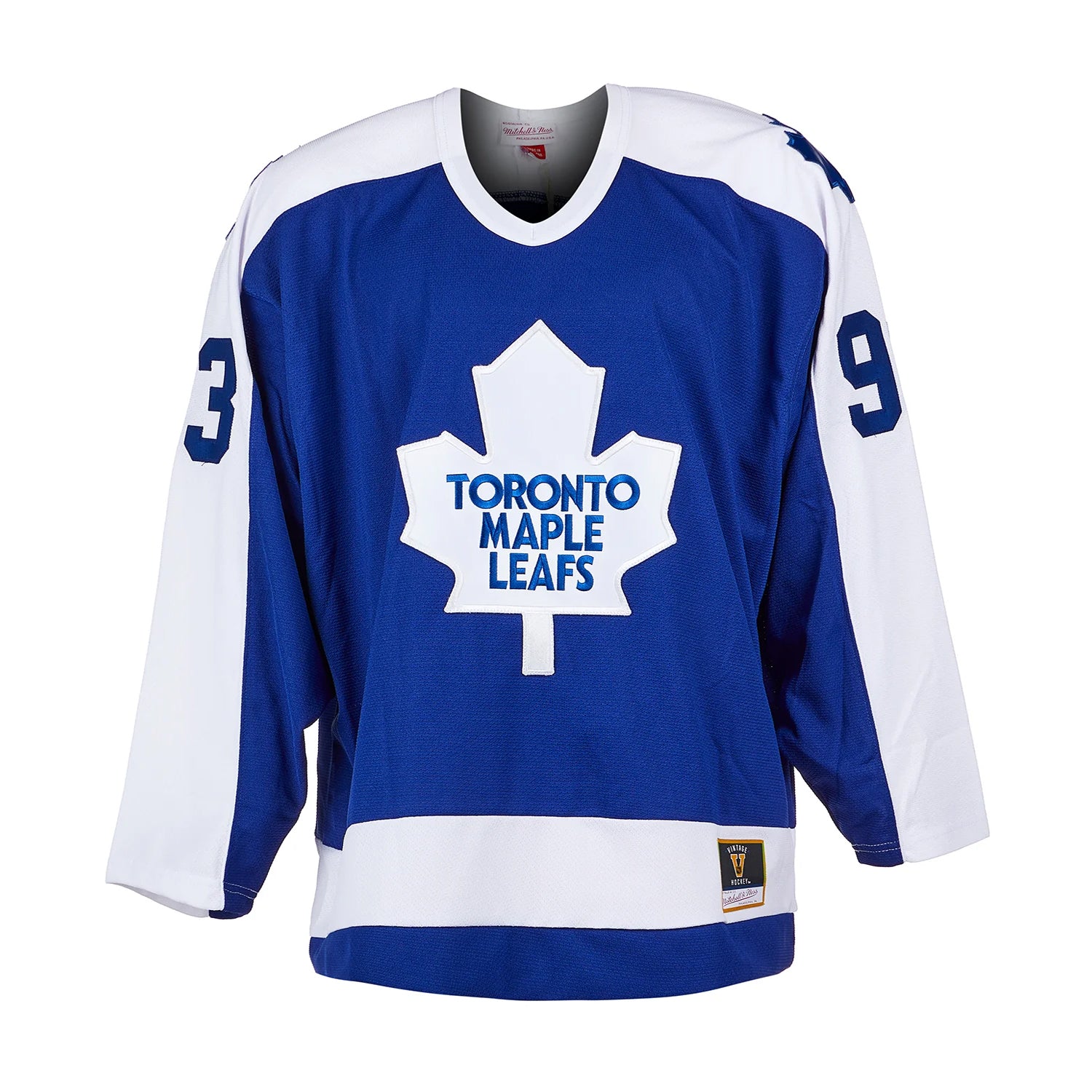 Doug Gilmour Signed Toronto Maple Leafs Mitchell & Ness Blue Jersey - Heritage Hockey™