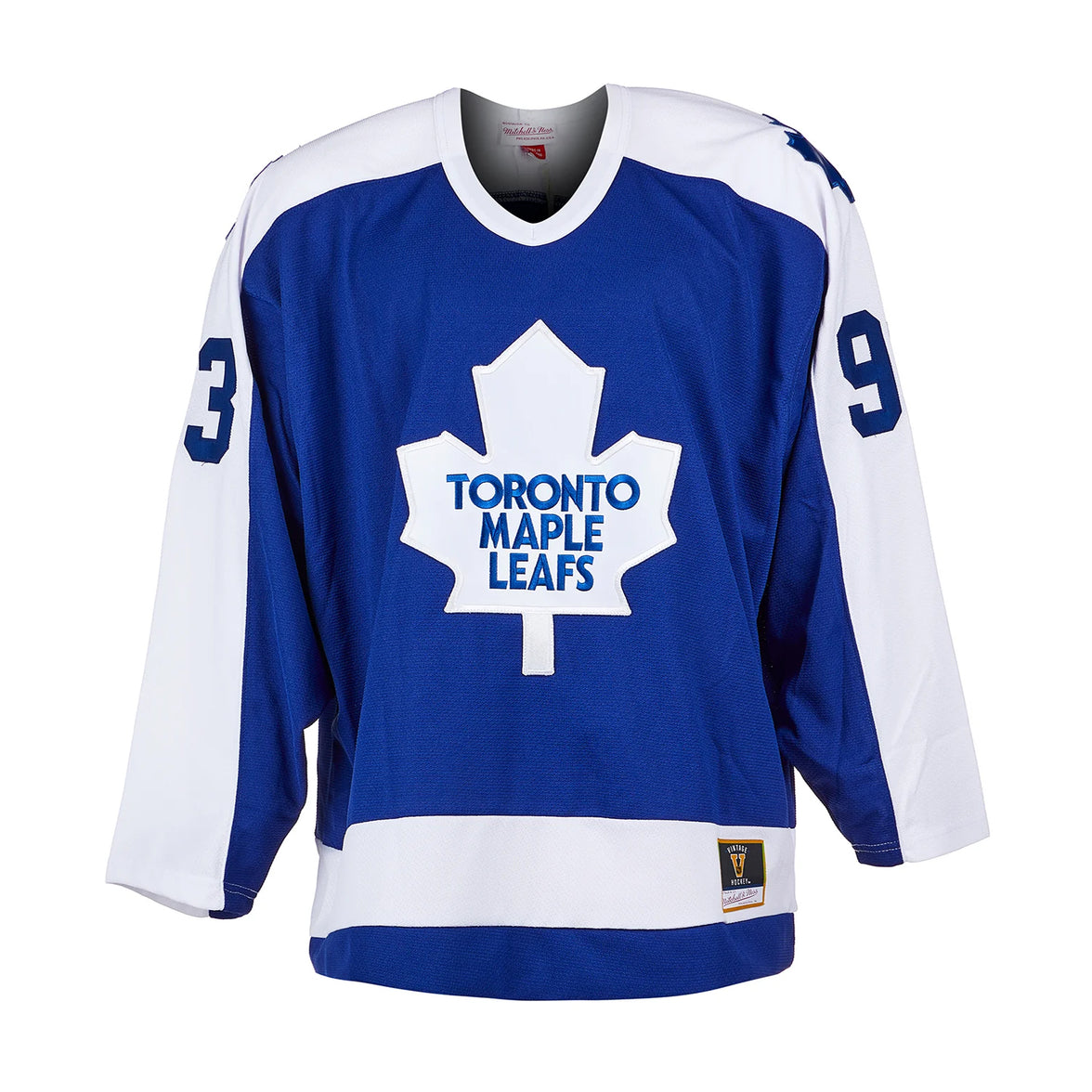 Doug Gilmour Signed Toronto Maple Leafs Mitchell & Ness Blue Jersey - Heritage Hockey™
