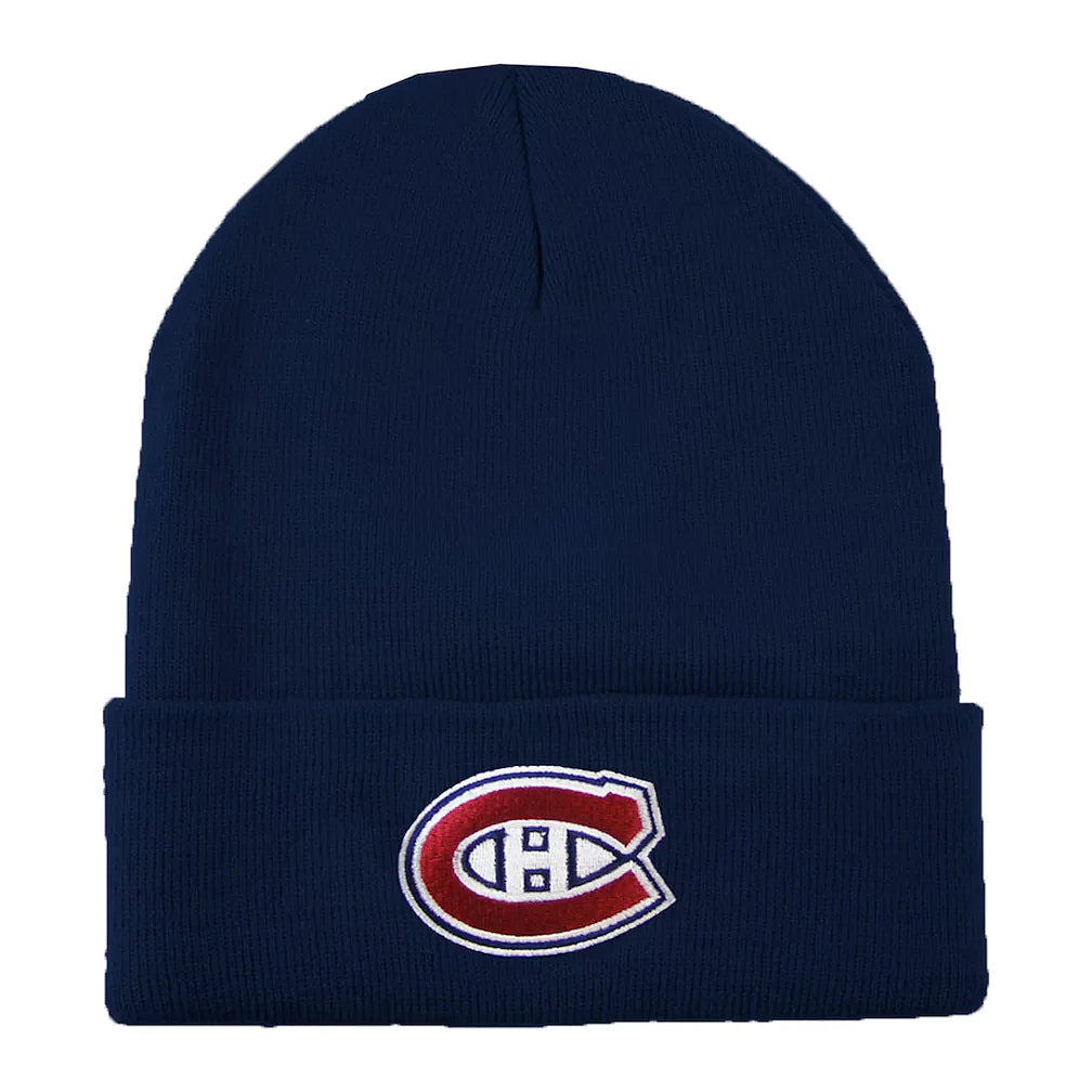 Gorro de punto básico con puños de los Montreal Canadiens de la NHL