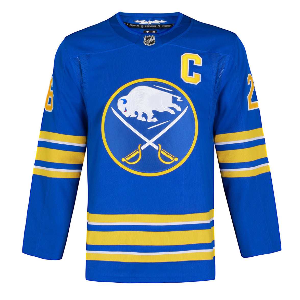 Sam Reinhart a signé le maillot des Sabres de Buffalo